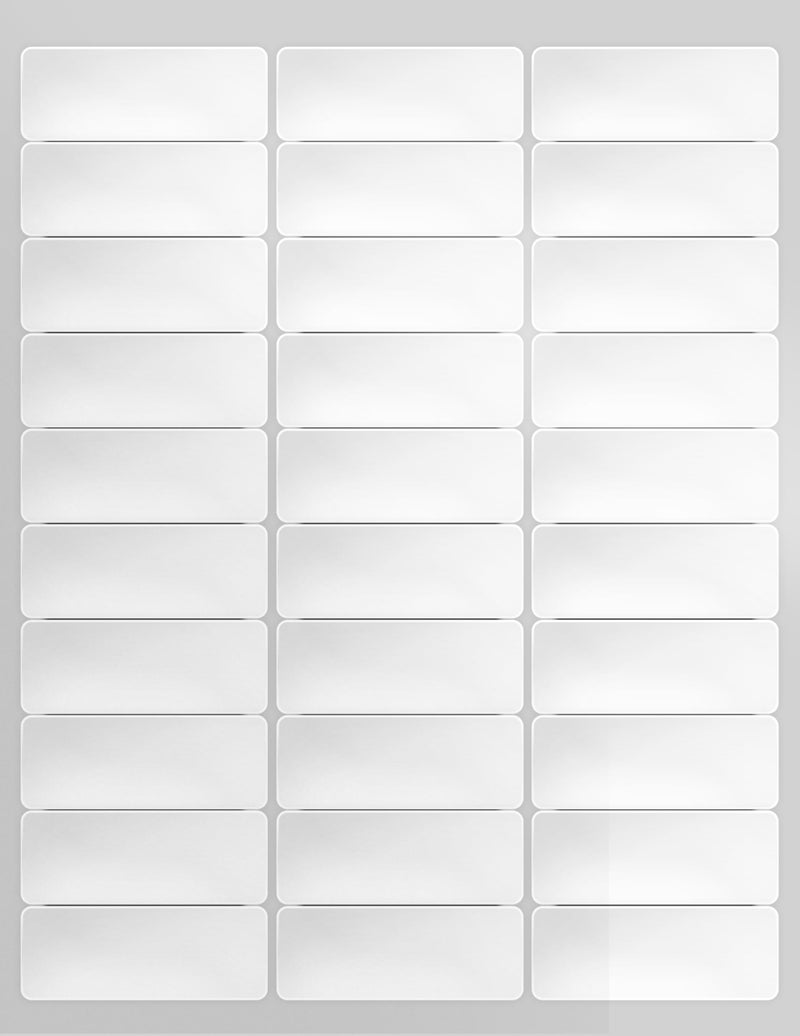 enKo Products enKo 1 x 2-5/8 Inch 30 Up Return Mailing Address Labels White Printable FBA Labels (300 Sheets, 9000 Labels) - Image 1